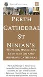 Mobile Screenshot of perthcathedral.co.uk